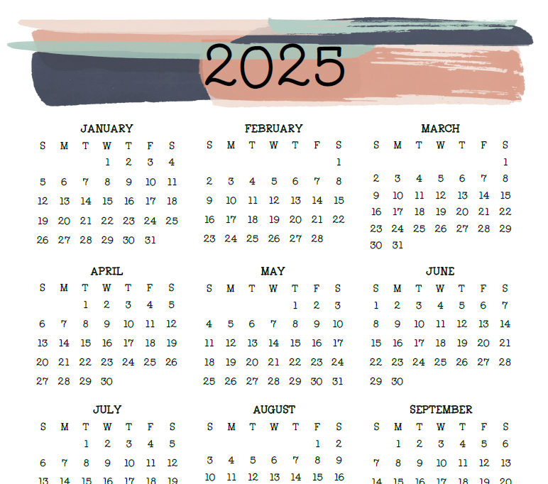 2025 Calendars